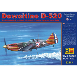 RS Models  1/72  Dewoitine...