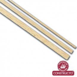 Constructo Basswood Rod 5mm 1m