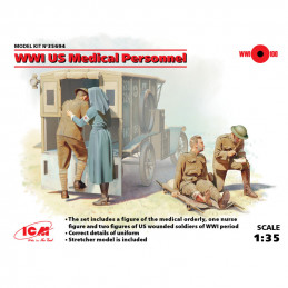 ICM  1/35  WWI US Medical...