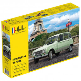 Heller  1/24  Renault 4 TL/GTL